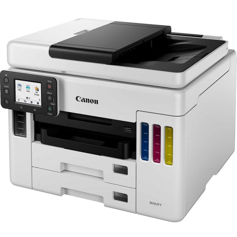 Canon Stampante Multifunzione Inkjet A Colori Ricaricabile Wireless Megatank Maxify Gx7050 Di Canon Stampanti Per Home Office E Piccoli Uffici