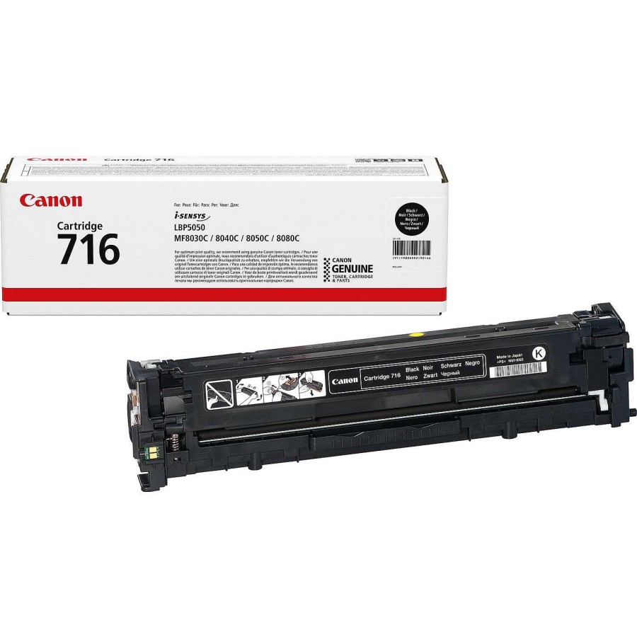 Canon Cartuccia Toner Nero Canon 716Bk Toner