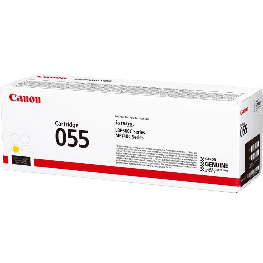 Canon Cartuccia Del Toner Canon 055, Giallo Toner