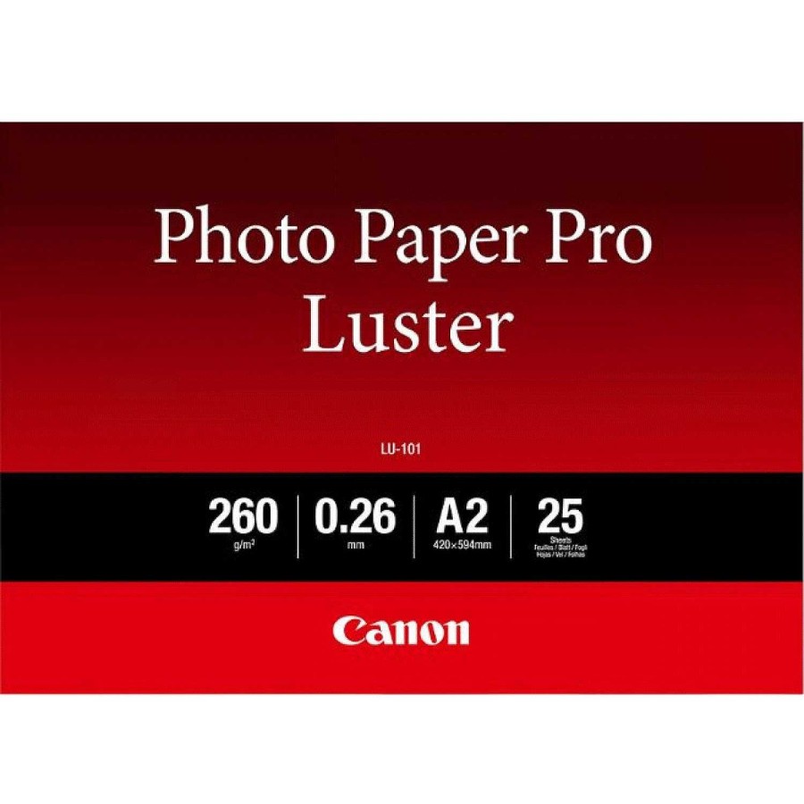 Canon Carta Fotografica Canon Luster Pro Lu-101 A2 - 20 Fogli Carta