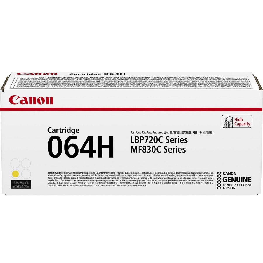 Canon Cartuccia Toner Giallo Canon 064H Toner