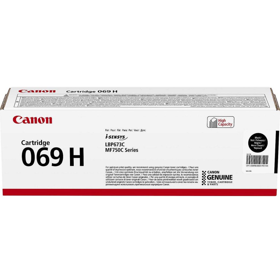 Canon Cartuccia Toner Nero Canon 069H Toner