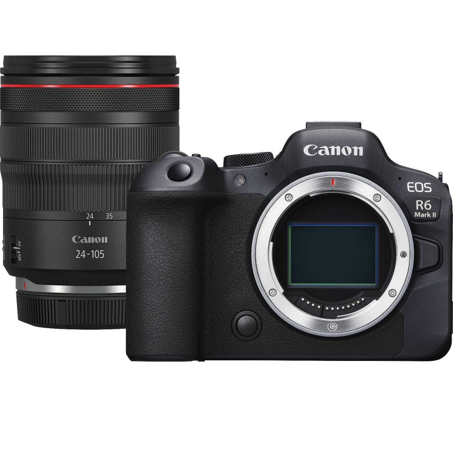 Canon Fotocamera Mirrorless Eos R6 Mark Ii+ Obiettivo Rf 24-105Mm F4 L Is Usm Fotocamere Mirrorless