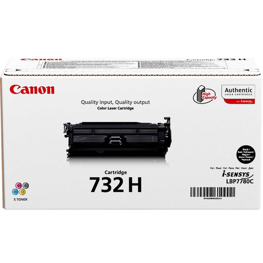 Canon Cartuccia Toner Nero A Resa Elevata Canon 732H Toner