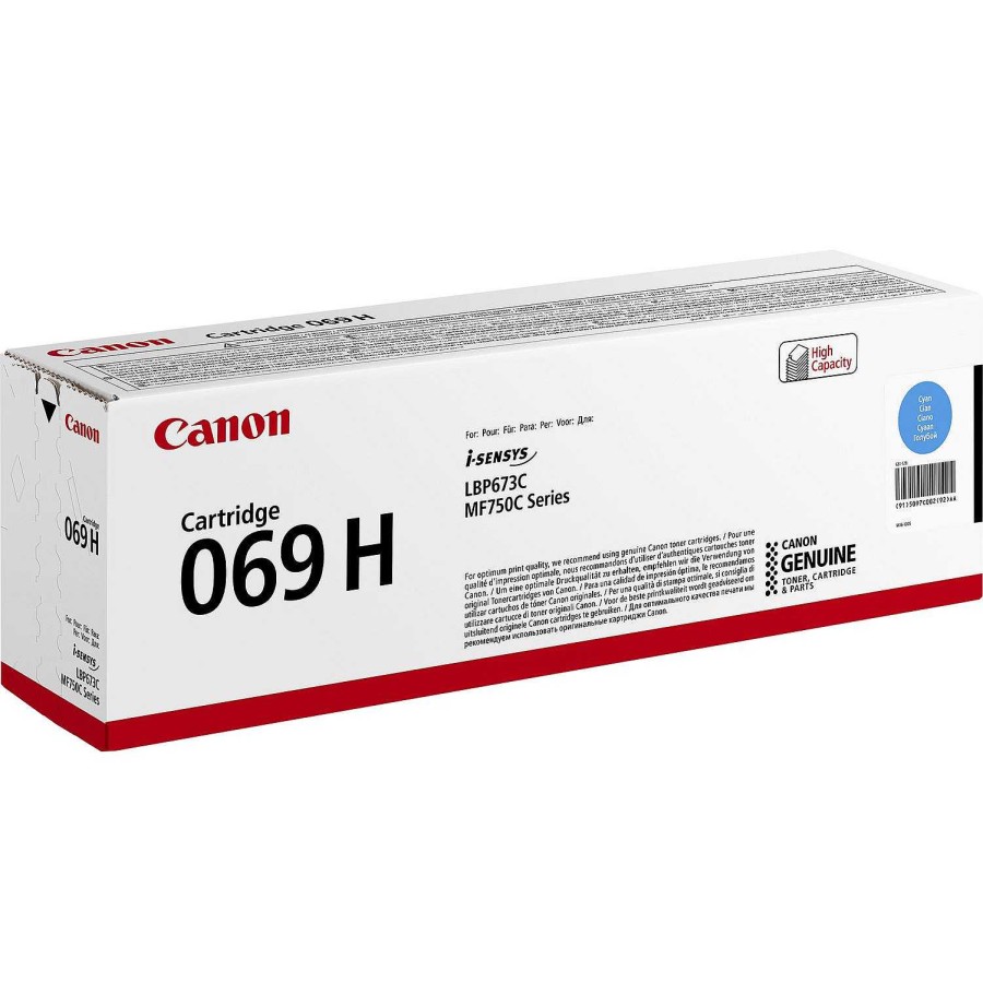 Canon Cartuccia Toner Ciano Canon 069H Toner