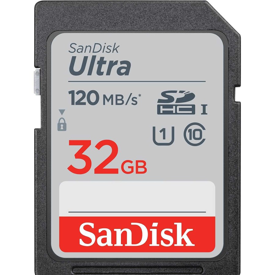 Canon Scheda Di Memoria Sandisk Ultra Sdhc/Sdxc Uhs-I C10 Da 32 Gb Accessori Per Fotocamera