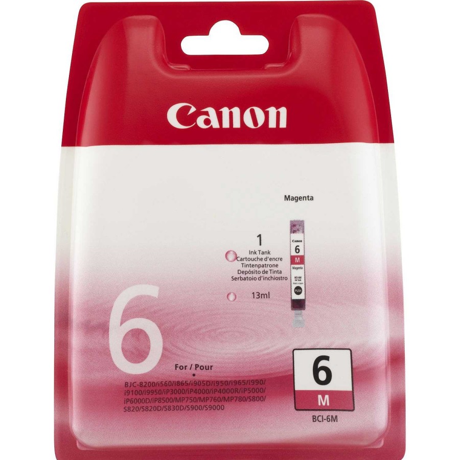 Canon Cartuccia D'Inchiostro Magenta Canon Bci-6M D'Inchiostro