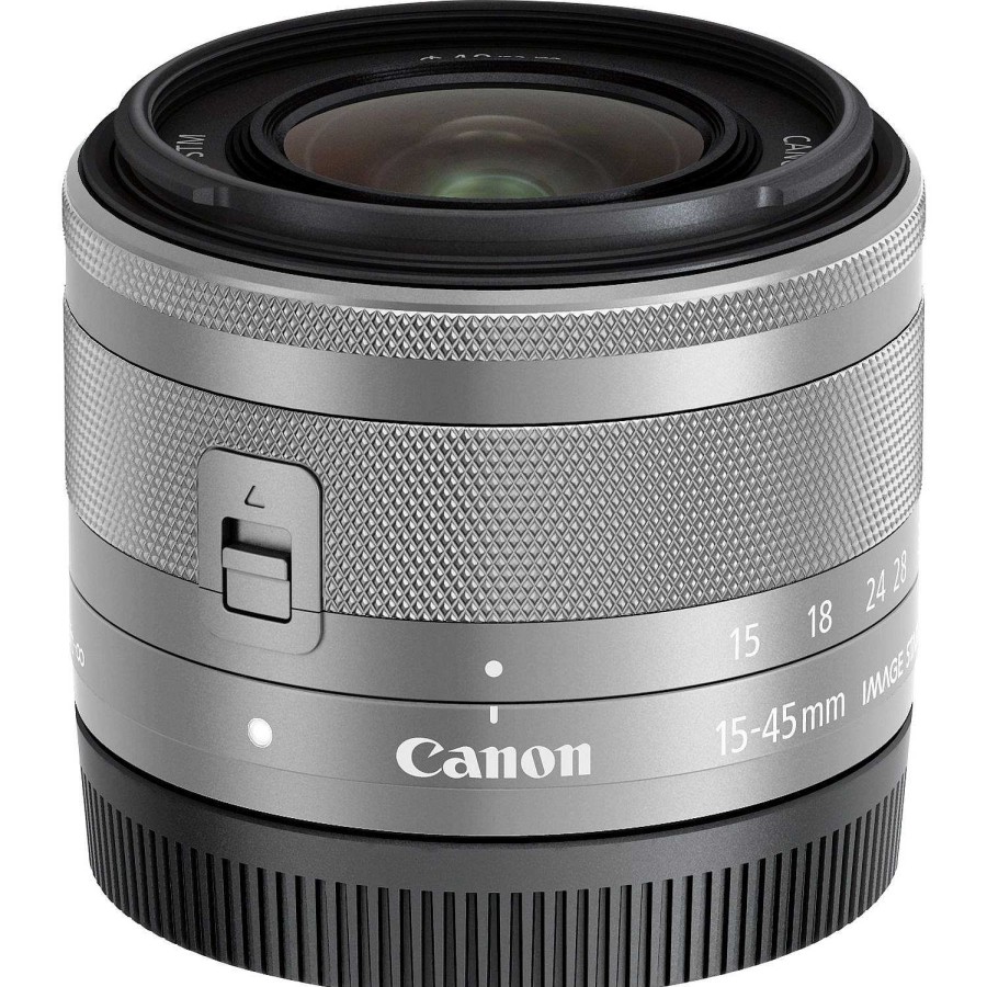 Canon Obiettivo Canon Ef-M 15-45Mm F/3.5-6.3 Is Stm - Argento Obiettivi Ef-M