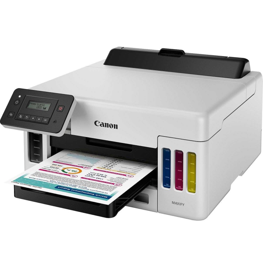 Canon Stampante Wireless Inkjet Con Inchiostro Ricaricabile Megatank Canon Maxify Gx5050 Stampanti Per Home Office E Piccoli Uffici