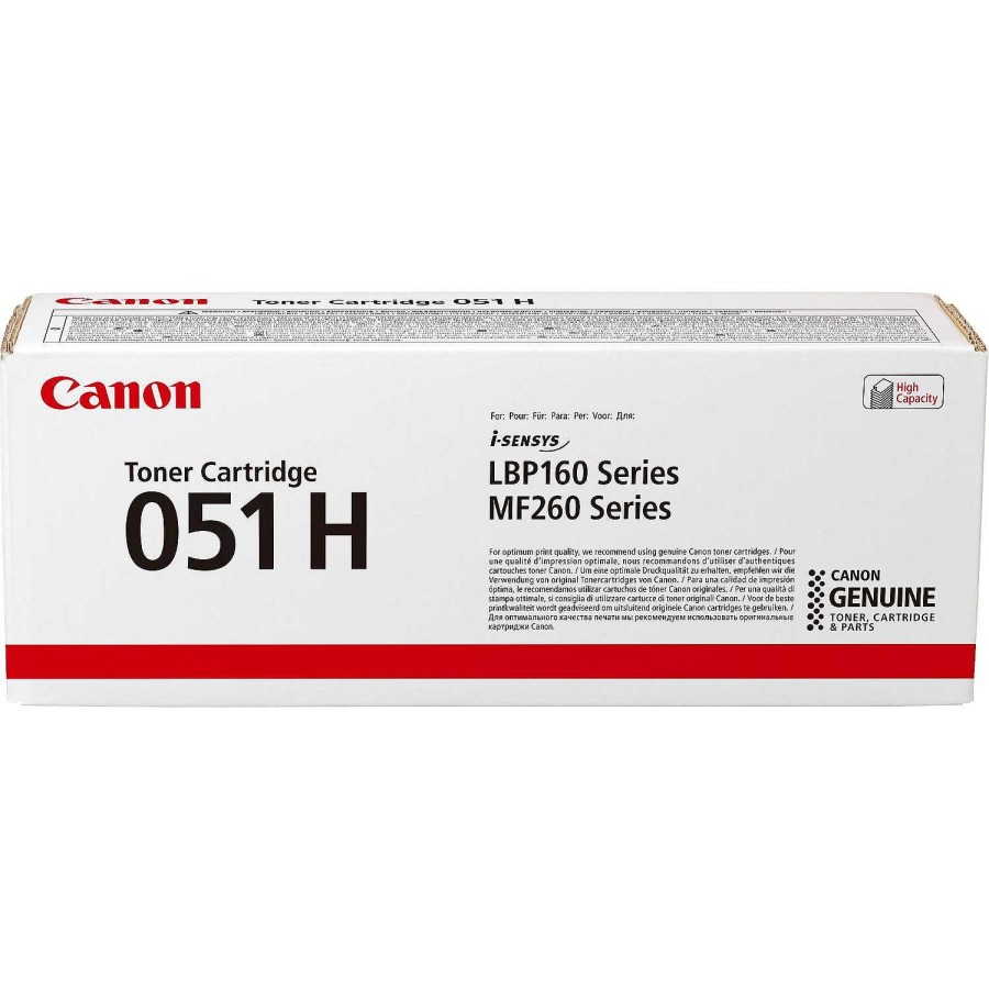 Canon Cartuccia Del Toner A Resa Elevata Canon 051H, Nero Toner