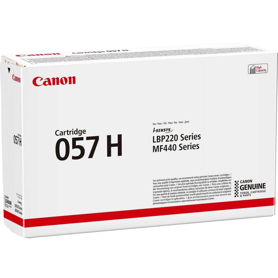 Canon Cartuccia Toner Canon I-Sensys 057H, Nero Toner