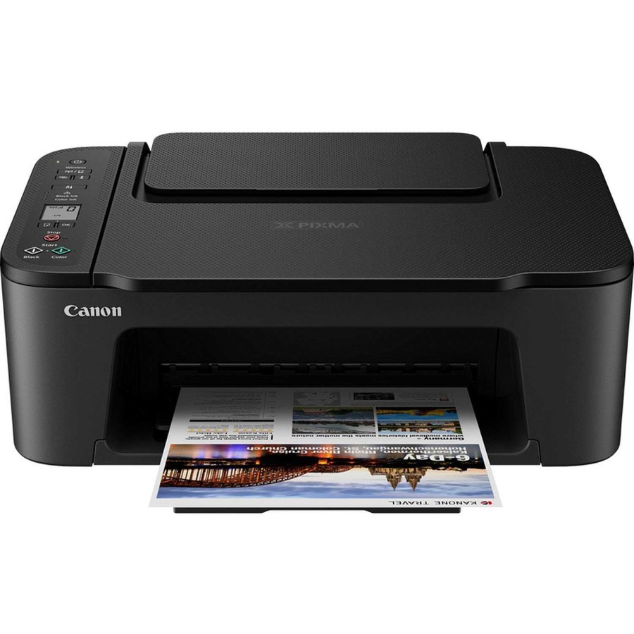 Canon Stampante Fotografica Wireless Inkjet A Colori 3 In 1 Canon Pixma Ts3550I, Nero Stampanti Per La Casa