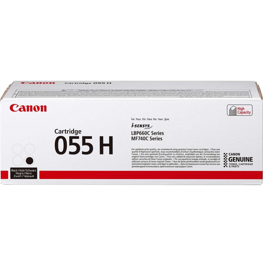 Canon Cartuccia Del Toner A Resa Elevata Canon 055 H, Nero Toner