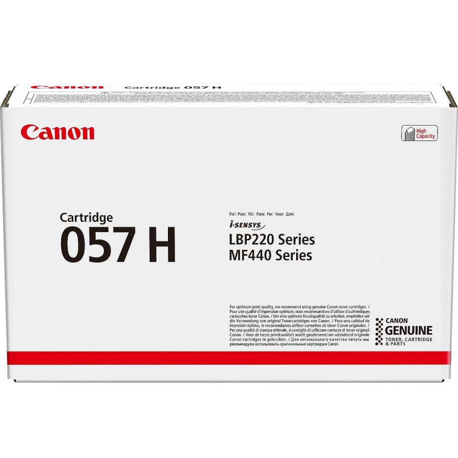 Canon Cartuccia Toner Canon I-Sensys 057H, Nero Toner