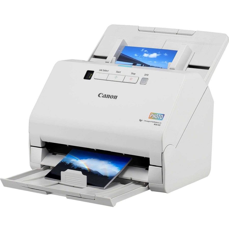 Canon Stampante Fotografica E Scanner Per Documenti Canon Imageformula Rs40 Scanner